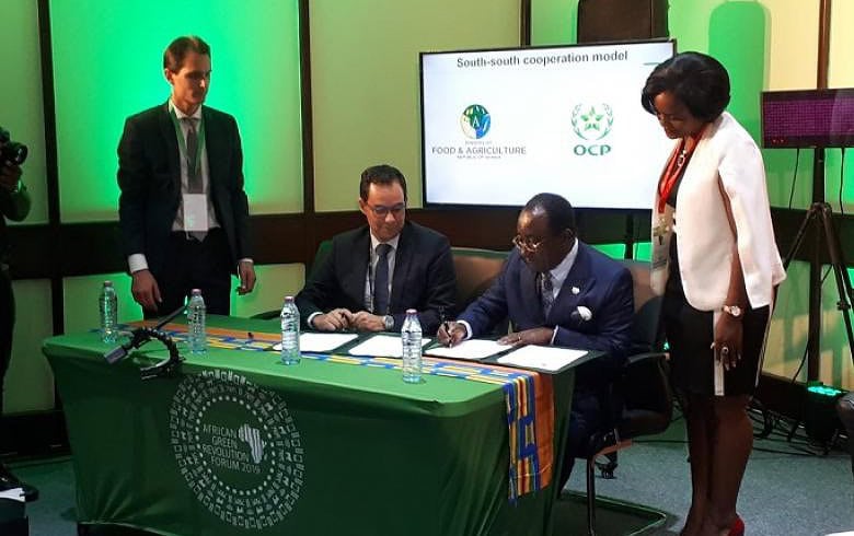 OCP Group intensifies collaboration in Ghana