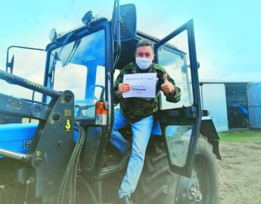 Uralchem joins Russian farmers in the flashmob