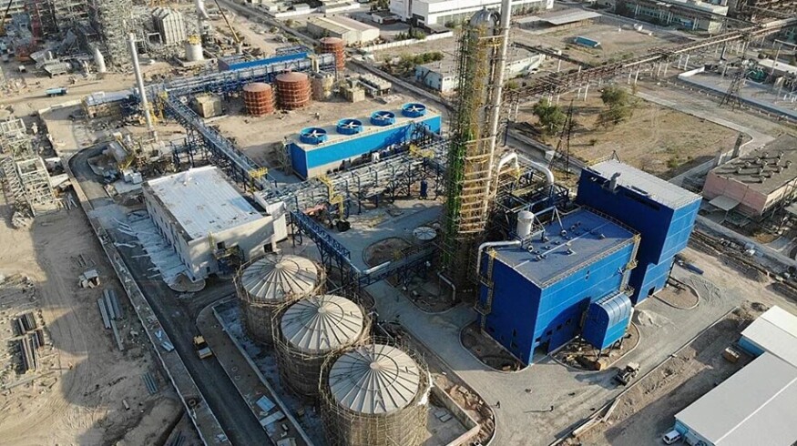 Navoiyazot launches a new plant