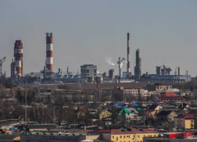 Flash occurred at Grodno Azot