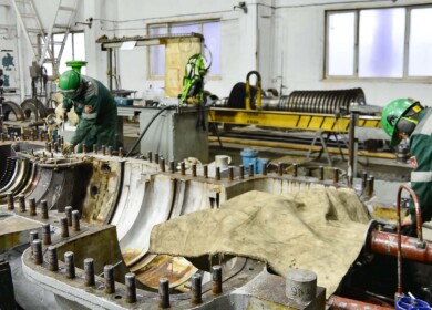 Kirovo-Chepetsk Chemical Plant repaired an important unit