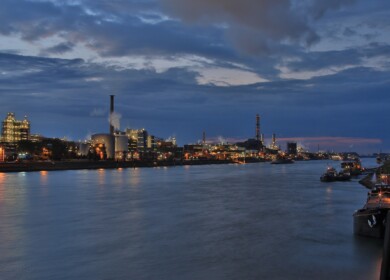 BASF was forced to reduce its ammonia production due to high gas prices