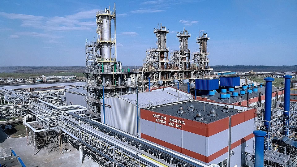 Dorogobuzh will increase the production of nitric acid