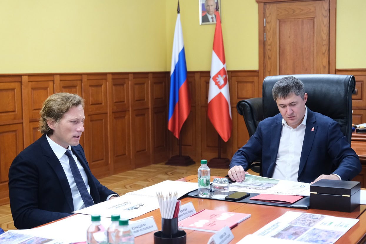 Acron management met with the governor of the Perm region
