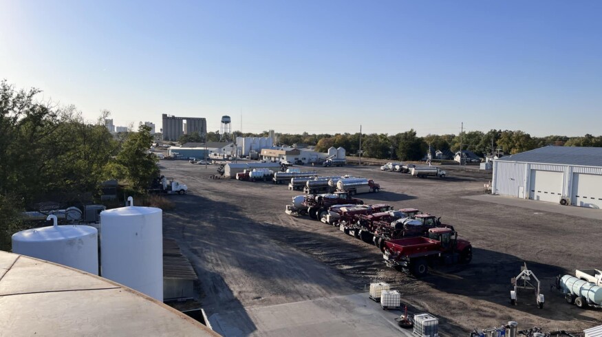 Schuyler Cooperative Association unveils new dry fertilizer facility in Richland, Nebraska