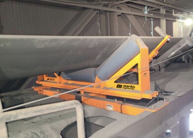 Martin Engineering unveils new conveyor belt tracker that raises safety standards