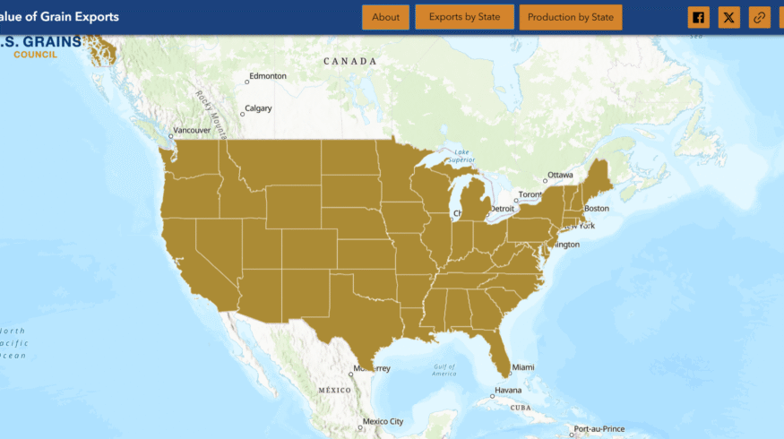 U.S. grain exports support $86.2 billion in economic output