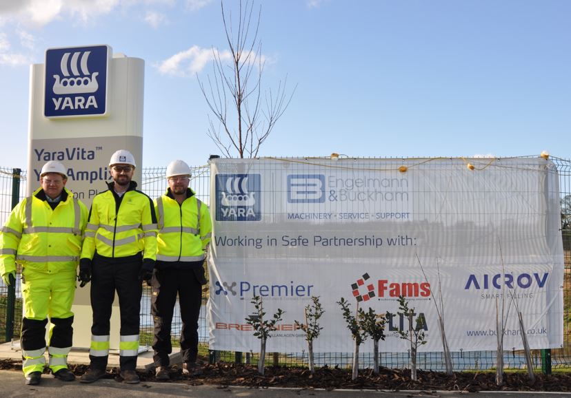 Engelmann & Buckham secures packaging lines contract for Yara International’s new UK plant