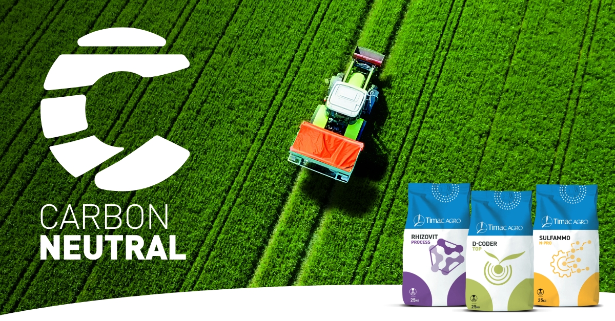 Timac Agro launches ‘Carbon Neutral’ — the first verified line of sustainable fertilizers