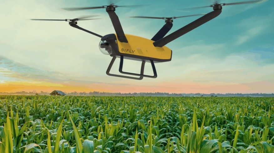 Taranis and SiFly test long-endurance drones to improve crop data collection